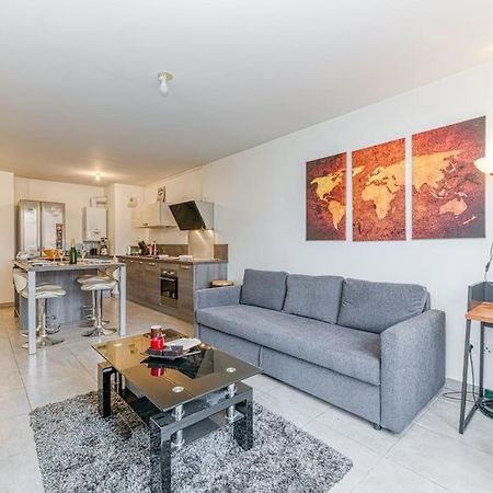 Bel Appartement-Garage Prive-Balcon-Wifi Fibre Rhut 외부 사진